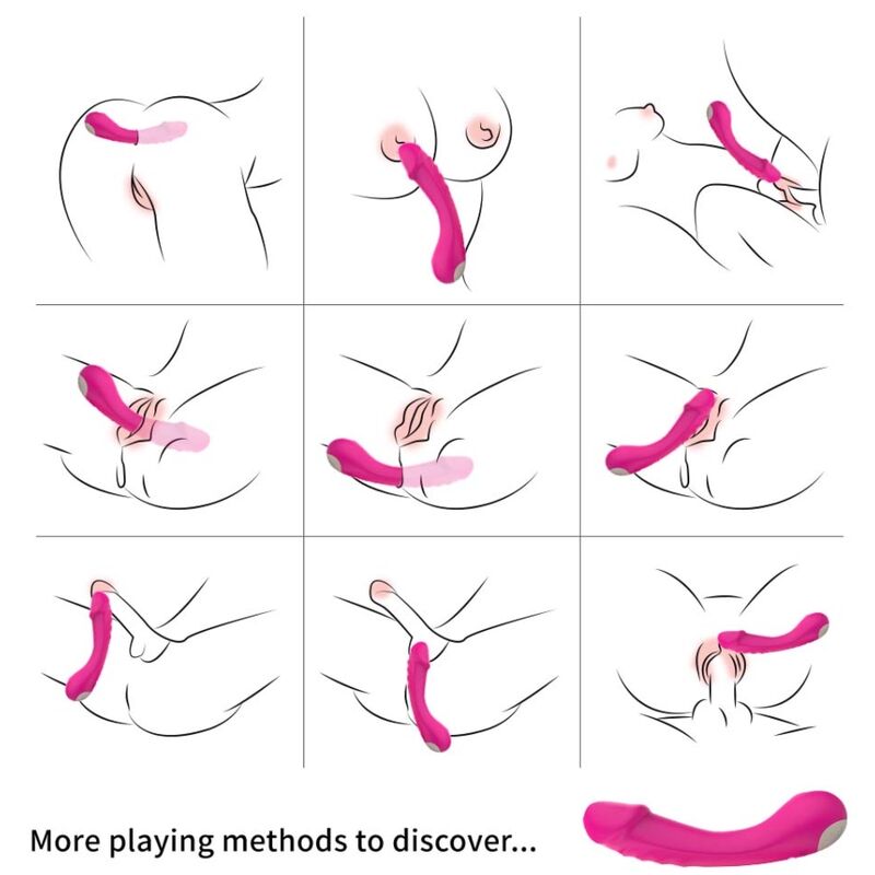 Armony Dildo Vibrator G-Spot Silicone Purple | Niks.fi verkkokauppa