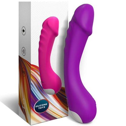 Armony Dildo Vibrator G-Spot Silicone Purple | Niks.fi verkkokauppa
