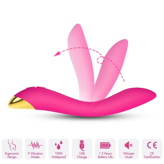 Armony Flamingo Vibrator Multiposition Fuchsia | Niks.fi verkkokauppa