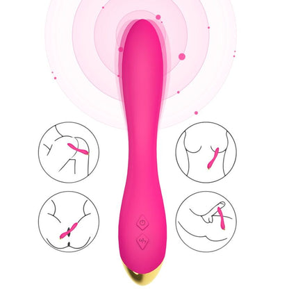 Armony Flamingo Vibrator Multiposition Fuchsia | Niks.fi verkkokauppa
