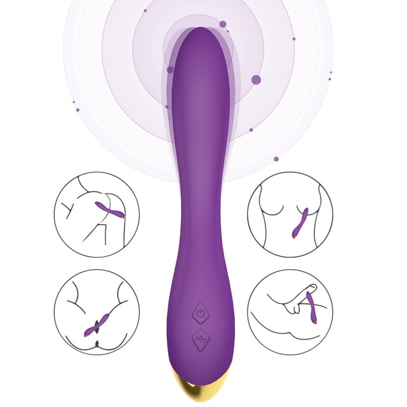 Armony Flamingo Vibrator Multiposition Purple | Niks.fi verkkokauppa
