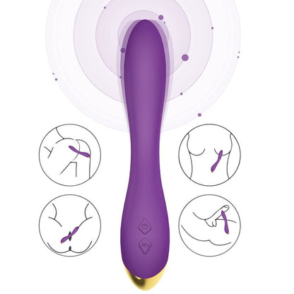 Armony Flamingo Vibrator Multiposition Purple | Niks.fi verkkokauppa