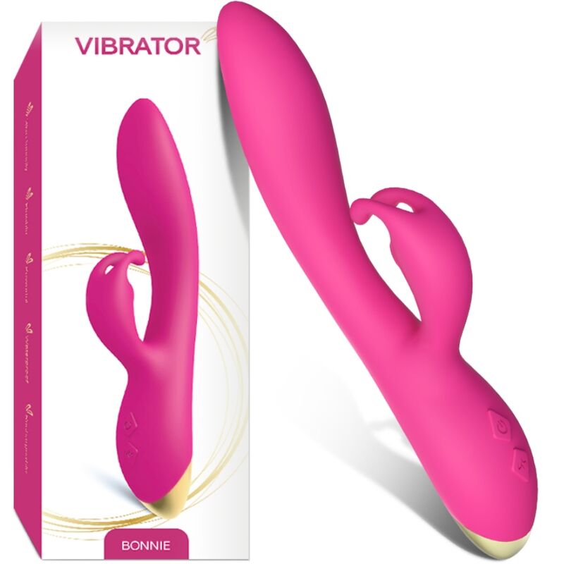 Bonnie Vibraattori Rabbit - Fuksia | Niks.fi verkkokauppa
