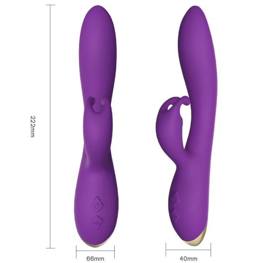 Bonnie Vibraattori Rabbit - Purppura | Niks.fi verkkokauppa