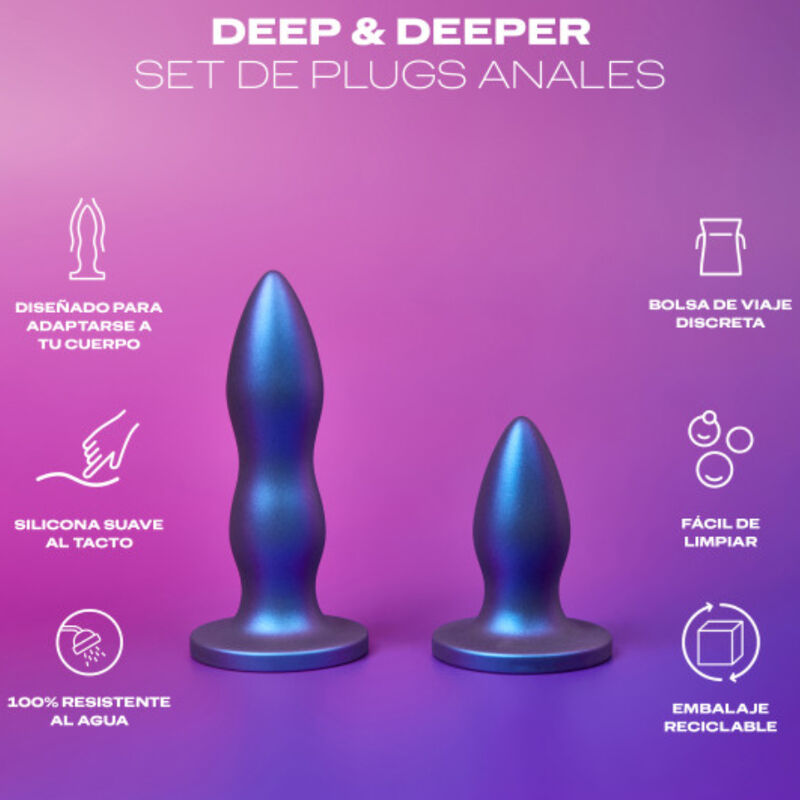 Durextoy Set Plug Anal Deep & Deeper | Niks.fi verkkokauppa