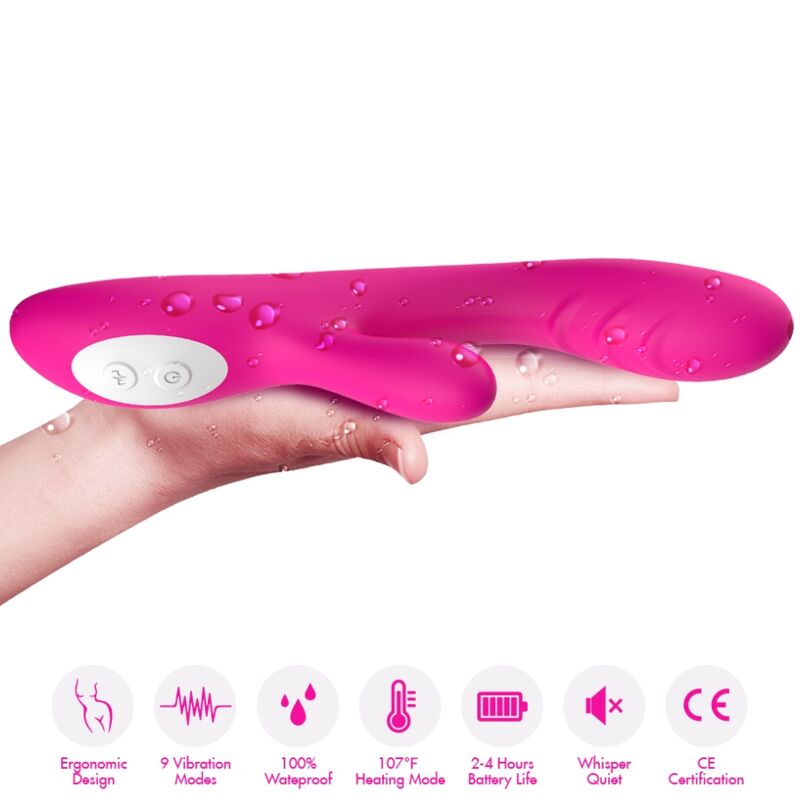 Spark Vibraattori Heat Effect Fuksia | Niks.fi verkkokauppa