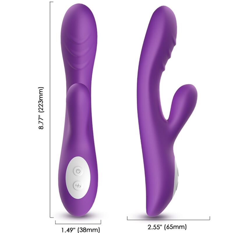 Spark Vibraattori Heat Effect Purppura | Niks.fi verkkokauppa