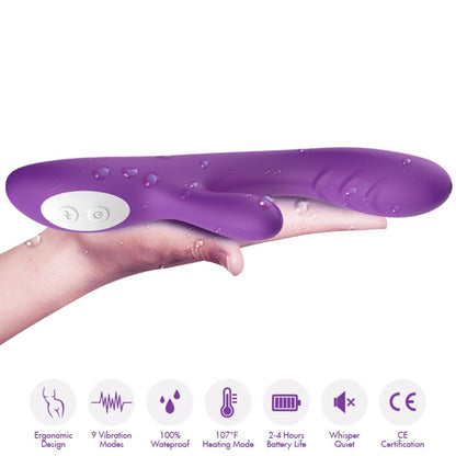 Spark Vibraattori Heat Effect Purppura | Niks.fi verkkokauppa