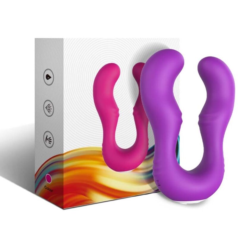 Armony Seraph Vibrator Double Remote Control Purple | Niks.fi verkkokauppa