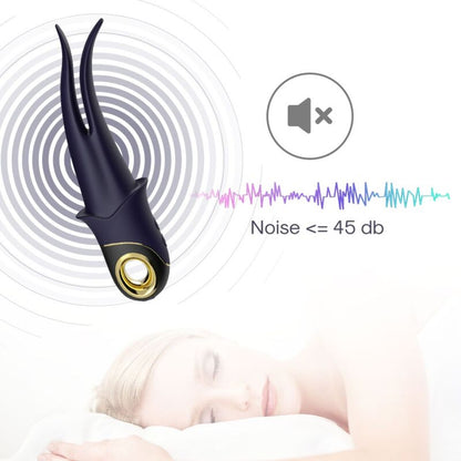 Armony Shadow Vibrator Double-Head Teasing Blue | Niks.fi verkkokauppa