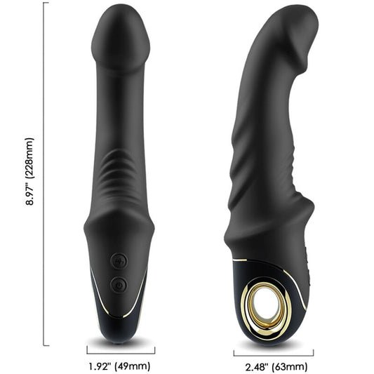 Armony Joyblade Dildo Vibrator Rotator Black | Niks.fi verkkokauppa