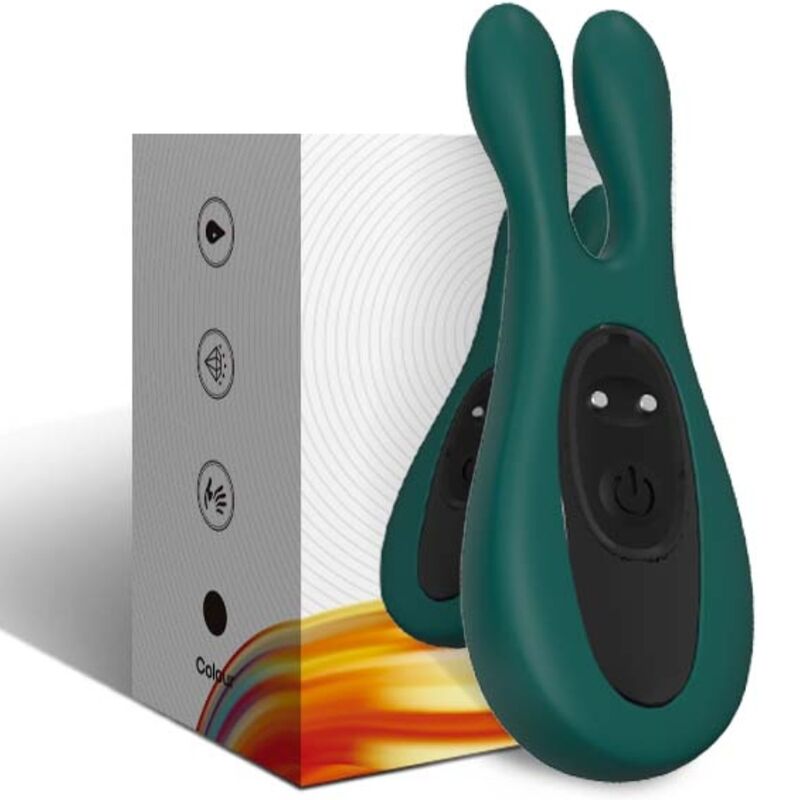 Armony Stimulator & Vibrator Rabbit Green | Niks.fi verkkokauppa