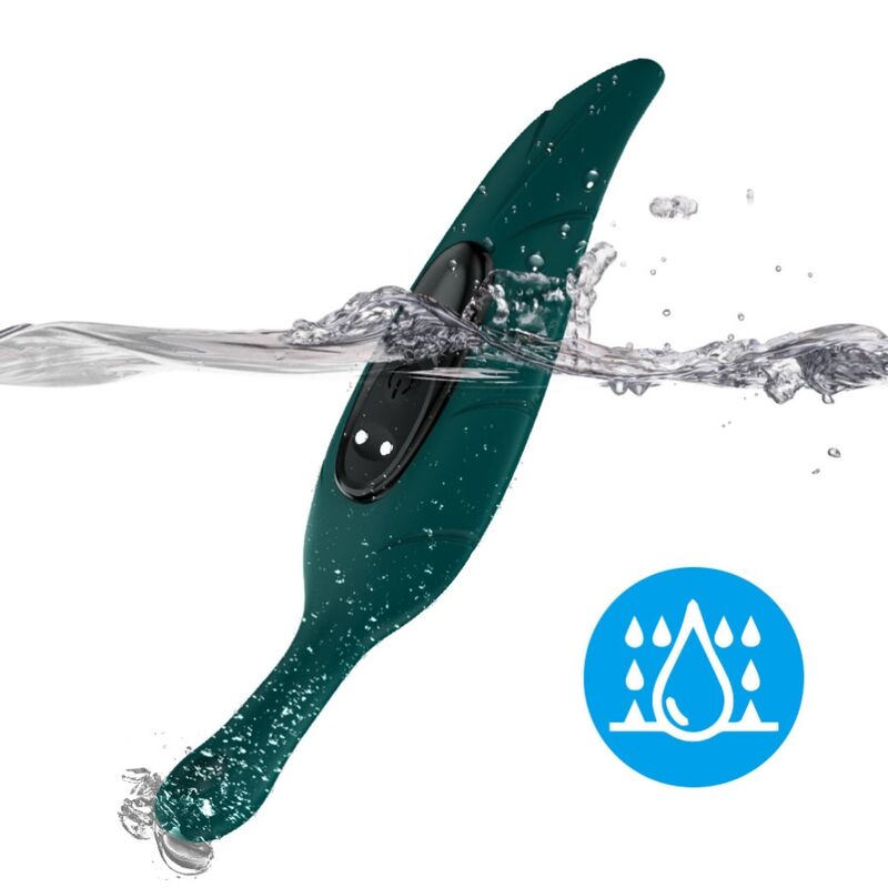 Armony Stimulator & Vibrator Leaf Green | Niks.fi verkkokauppa