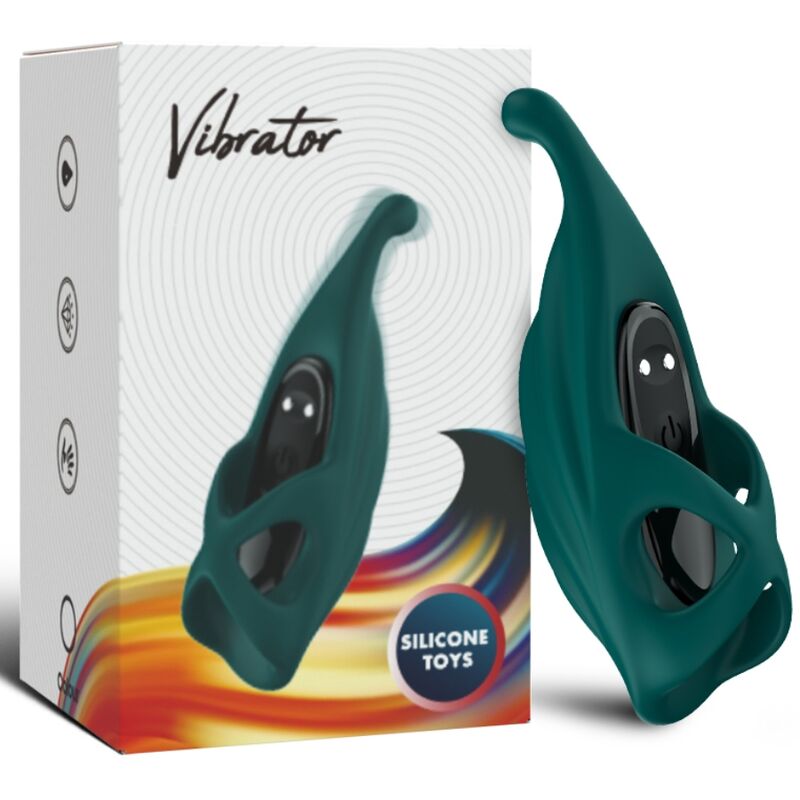 Armony Finger Stimulator & Vibrator Green | Niks.fi verkkokauppa