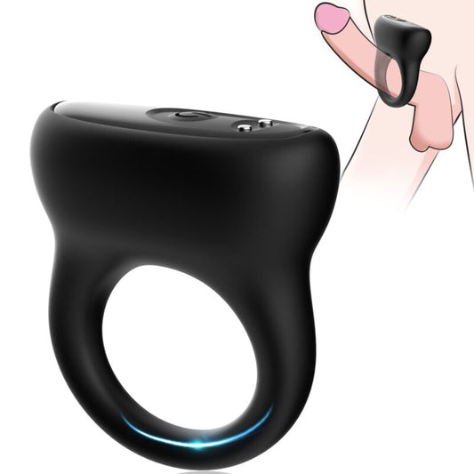 Armony Ring Vibrator Black | Niks.fi verkkokauppa