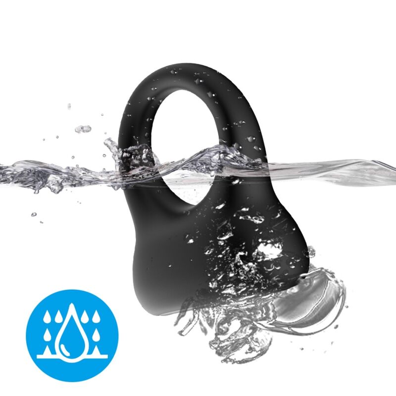 Armony Ring Vibrator Black | Niks.fi verkkokauppa