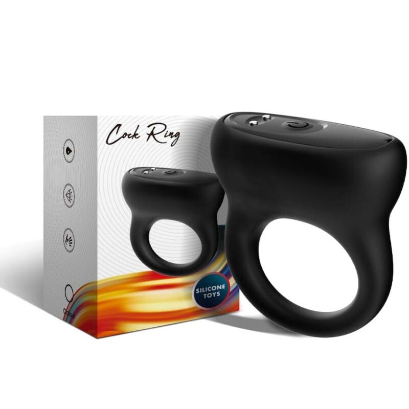Armony Ring Vibrator Black | Niks.fi verkkokauppa