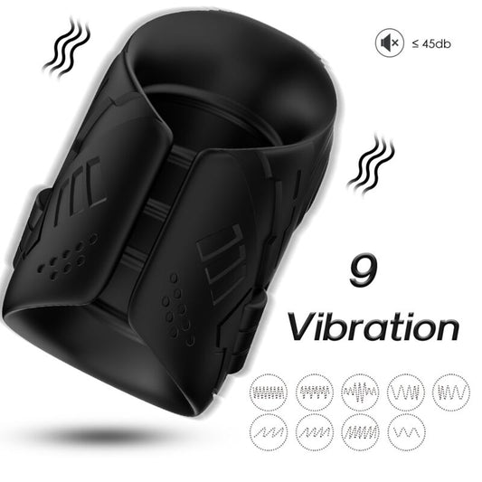 Armony Masturbator & Vibrator Black | Niks.fi verkkokauppa