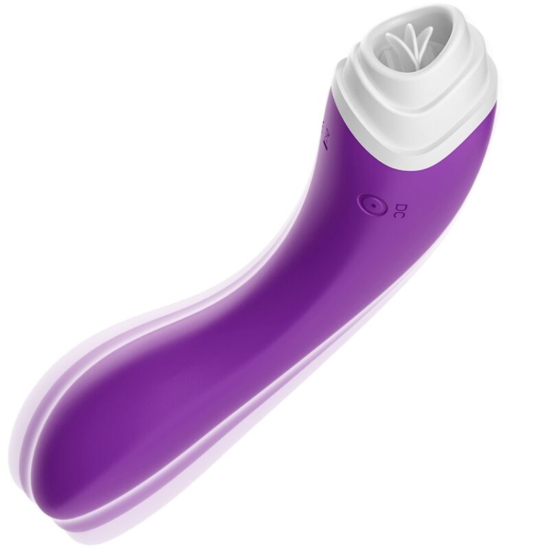 Armony Fairyland Licking Vibrating Clit & Vibrator Purple | Niks.fi verkkokauppa