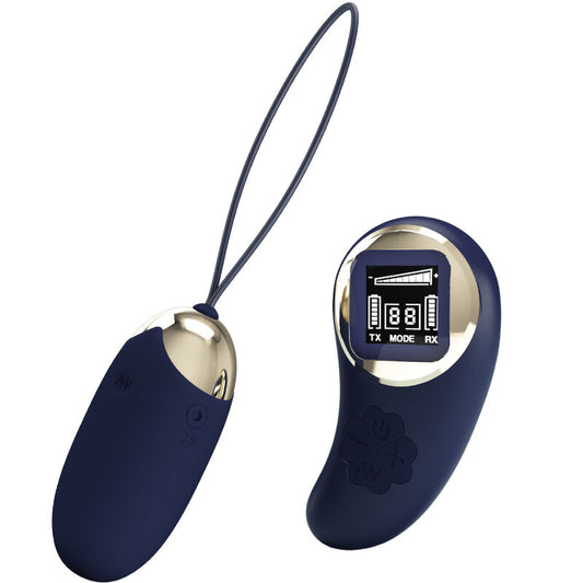 Pretty Love Mina Vibrating Egg Remote Control Blue | Niks.fi verkkokauppa