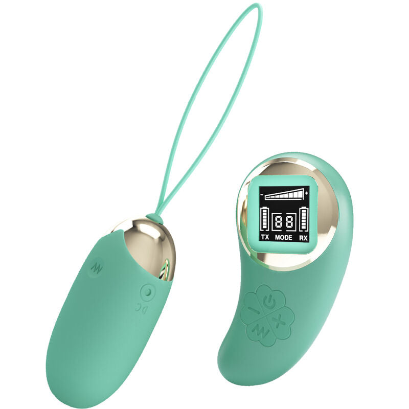 Pretty Love Green Remote Control Vibrating Egg Mine | Niks.fi verkkokauppa