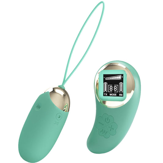 Pretty Love Green Remote Control Vibrating Egg Mine | Niks.fi verkkokauppa