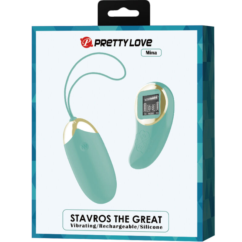 Pretty Love Green Remote Control Vibrating Egg Mine | Niks.fi verkkokauppa