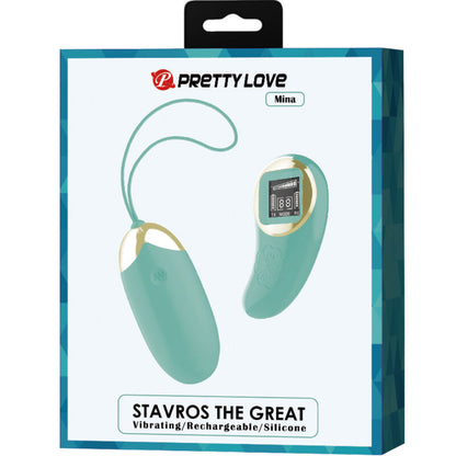Pretty Love Green Remote Control Vibrating Egg Mine | Niks.fi verkkokauppa