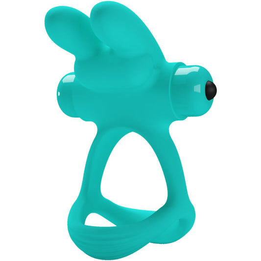Pretty Love Dante Green Rabbit Vibrator Ring | Niks.fi verkkokauppa