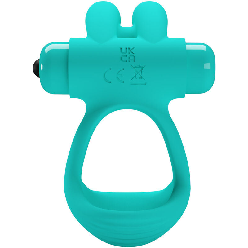 Pretty Love Dante Green Rabbit Vibrator Ring | Niks.fi verkkokauppa