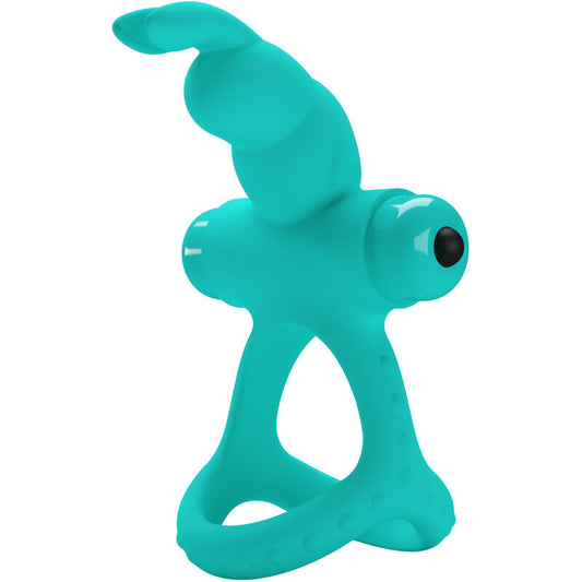 Pretty Love Figgy Green Rabbit Vibrator Ring | Niks.fi verkkokauppa