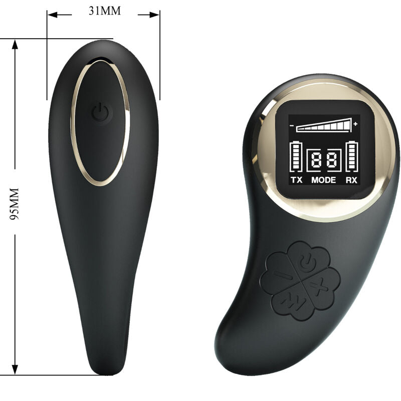 Pretty Love Nathan Double Pleasure Vibrator Remote Control | Niks.fi verkkokauppa