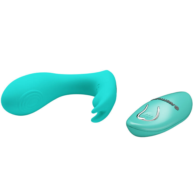 Pretty Love Idabelle Vibration & Pulsation Remote Control Blue | Niks.fi verkkokauppa
