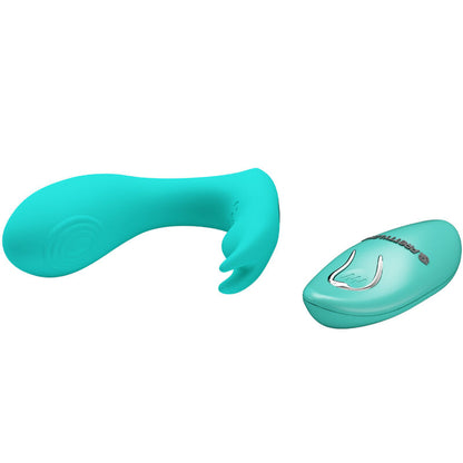 Pretty Love Idabelle Vibration & Pulsation Remote Control Blue | Niks.fi verkkokauppa