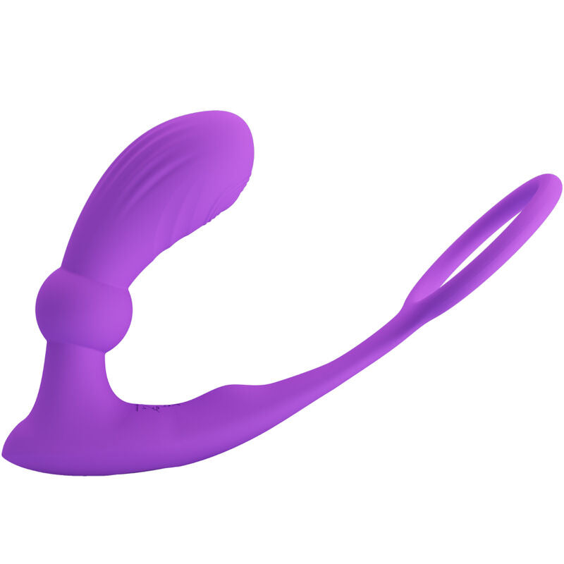 Pretty Love Warren Violet Anal Ring & Vibrator | Niks.fi verkkokauppa