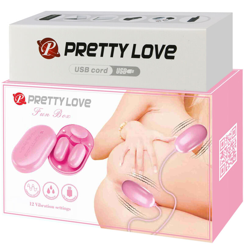 Pretty Love Fun Box Pink Vibrating Bullet | Niks.fi verkkokauppa