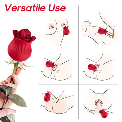 Armony Rose Vibrator & Stimulator Red | Niks.fi verkkokauppa