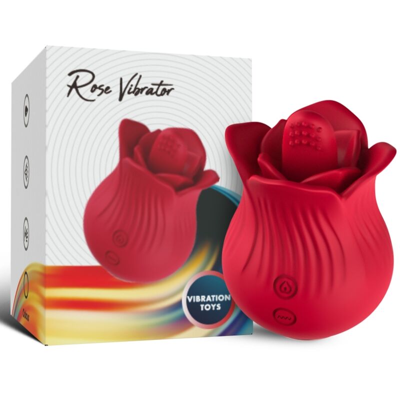 Armony Rose Vibrator & Stimulator Red | Niks.fi verkkokauppa