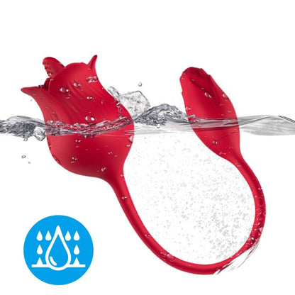 Armony Pink Clitoris Stimulator Vibrator With Tail 10 Modes Red | Niks.fi verkkokauppa