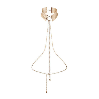 Bijoux D…Sir M…Tallique Golden Metallic Necklace | Niks.fi verkkokauppa