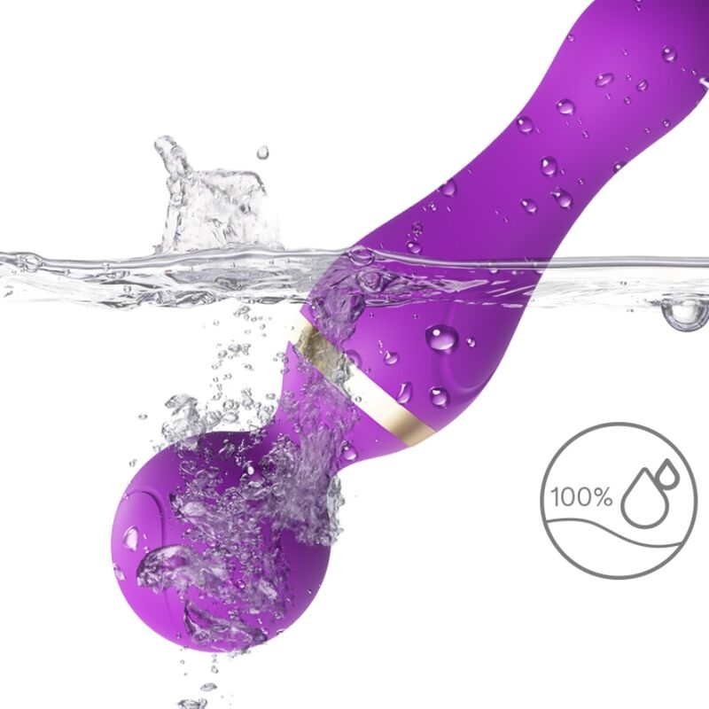 Armony Freeza Massager & Vibrator Super Flexible Head Purple | Niks.fi verkkokauppa