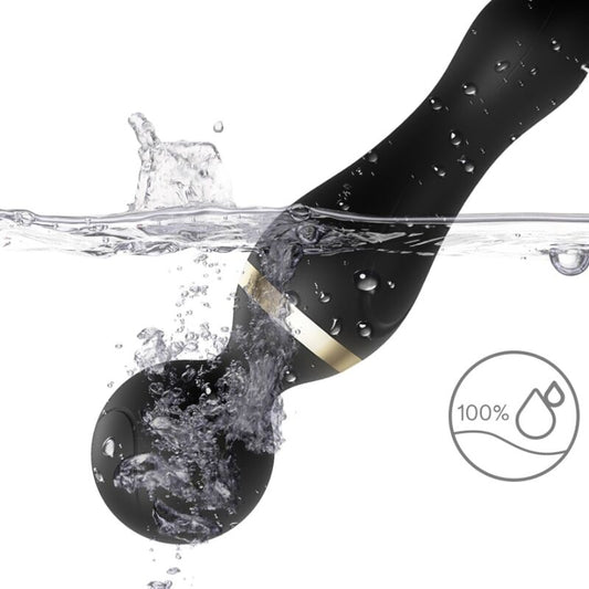Armony Freeza Massager & Vibrator Super Flexible Head Black | Niks.fi verkkokauppa