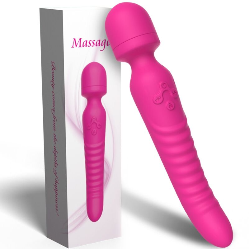 Armony Mission Massager & Vibrator Heat Effect Fuchsia | Niks.fi verkkokauppa