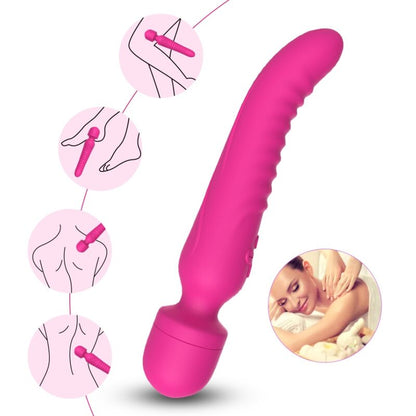 Armony Mission Massager & Vibrator Heat Effect Fuchsia | Niks.fi verkkokauppa