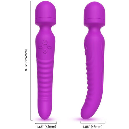 Armony Mission Massager & Vibrator Heat Effect Purple | Niks.fi verkkokauppa