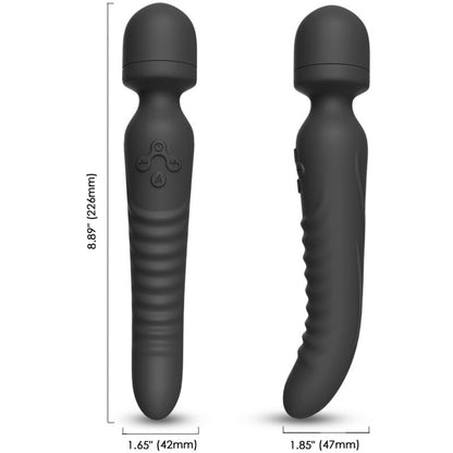 Armony Mission Massager & Vibrator Heat Effect Black | Niks.fi verkkokauppa