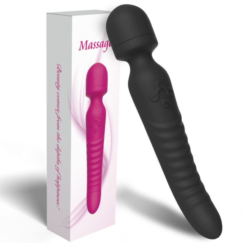 Armony Mission Massager & Vibrator Heat Effect Black | Niks.fi verkkokauppa