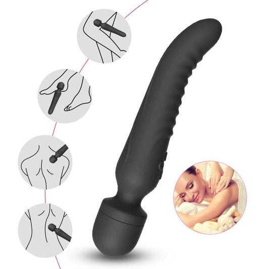 Armony Mission Massager & Vibrator Heat Effect Black | Niks.fi verkkokauppa