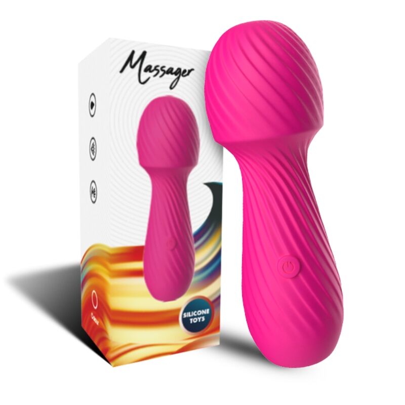 Armony Dazzle Massager & Vibrator Small Fuchsia | Niks.fi verkkokauppa