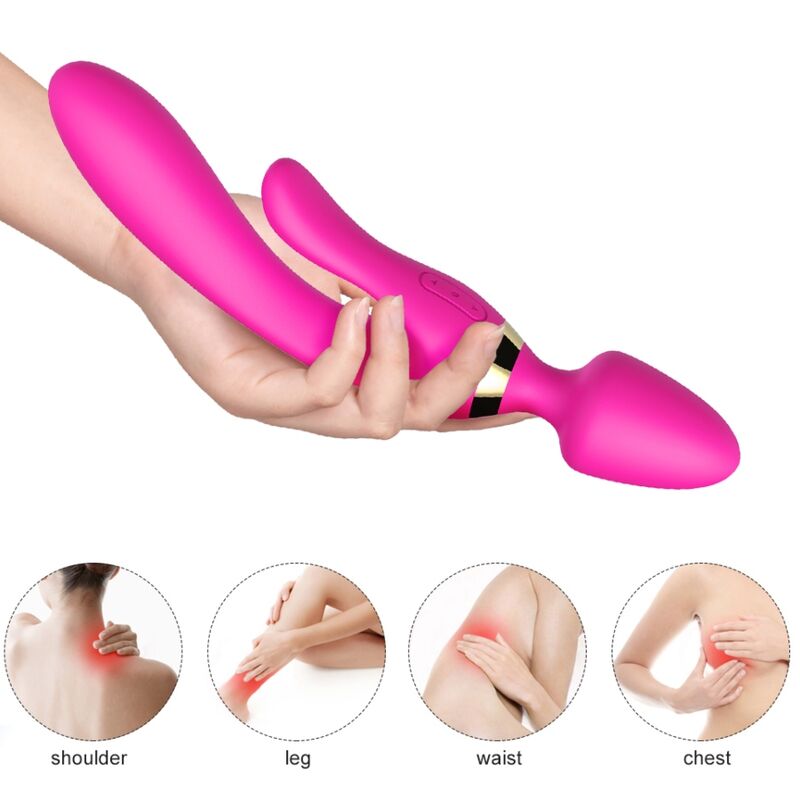 Armony Massager & Vibrator Rabbit Fuchsia | Niks.fi verkkokauppa